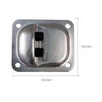 Schartec Gate Stopper with 2 rubber bumpers