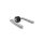 Liam Stainless Steel Door Handle in Silver