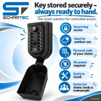 Schartec Key Safe SKB1 – Key Box with Combination...