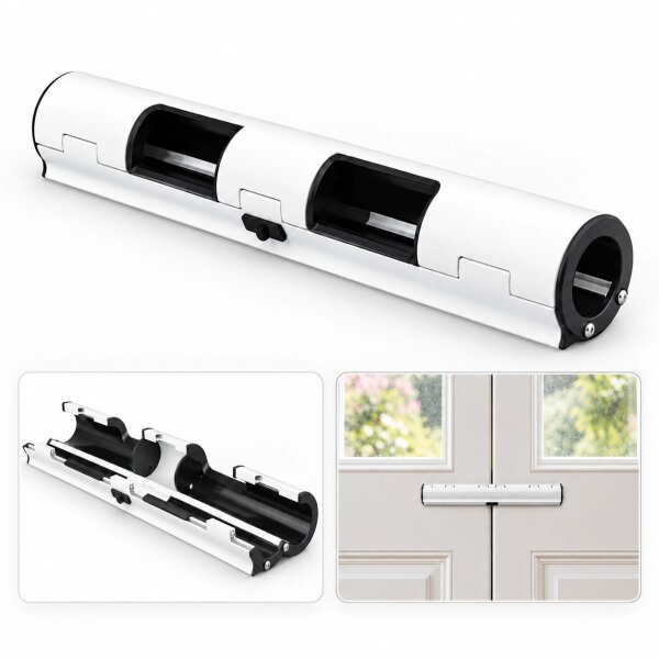 Schartec Double Door Lock SDL2 – Patio Door Security Lock for French Doors and Conservatories