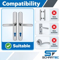 Schartec Double Door Lock SDL2 – Patio Door Security Lock for French Doors and Conservatories