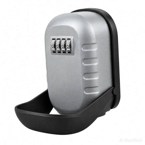 Schartec Key Safe SKB3 – Wall-Mounted Key Box with 4-Digit Combination Code for Outdoor Use