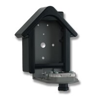 Schartec Key Safe Box with Code – House-Shaped Key Lock Box for Wall Mounting
