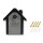 Schartec Key Safe Box with Code – House-Shaped Key Lock Box for Wall Mounting