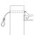 SCHARTEC Garden Gate Hardware Kit black – gate latch, T-hinges & handle in modern design