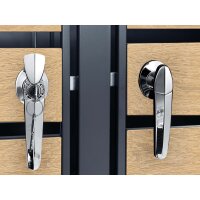 Schartec Wheelie Bin Box Wood Design SMB1-2