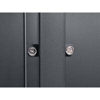 Schartec Wheelie Bin Box Wood Design SMB1-2