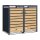 Schartec Wheelie Bin Box Wood Design SMB1-2