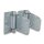 SCHARTEC Premium Garden Gate Hardware Kit galvanised – 3 mm hinges & gate latch
