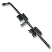 SCHARTEC Gate Drop Bolt Lock 610 mm black powder-coated...