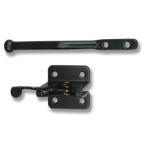 SCHARTEC Garden Gate Latch black for fence and garden...