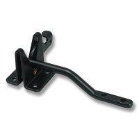 SCHARTEC Garden Gate Latch black for fence and garden gates incl. fixing materials