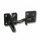 SCHARTEC Premium Garden Gate Latch black for fence and garden gates incl. fixing materials