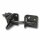 SCHARTEC Premium Garden Gate Latch black for fence and garden gates incl. fixing materials