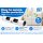 Schartec Double Door Lock SDL3 with Alarm – Patio Door Security Lock for French Doors and Conservatories