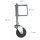 2 x Schartec Spring-Loaded Gate Wheel up to 100 kg