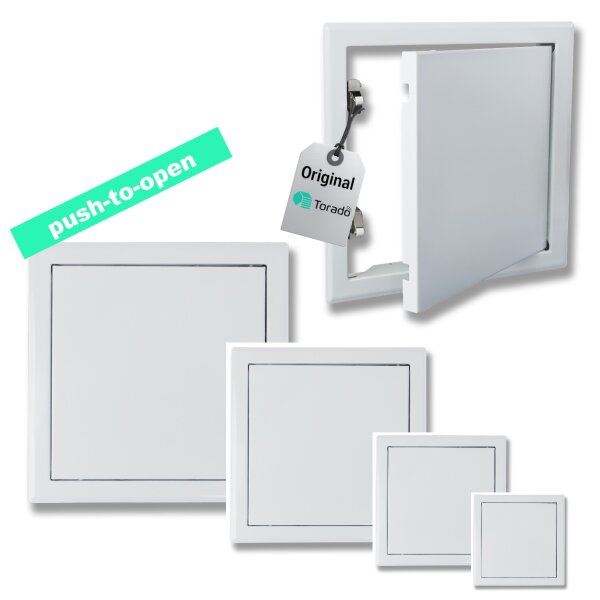 White metal access panel different sizes