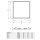 White metal access panel different sizes