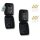 2-Set Schartec Key Safe Box with Push-Button Code & Cover – Key Lock Box for Wall Mounting