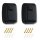 2-Set Schartec Key Safe Box with Push-Button Code & Cover – Key Lock Box for Wall Mounting