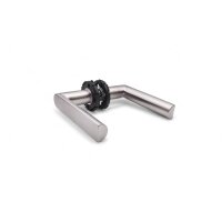 Dalia Stainless Steel Door Handle in Silver