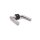 Dalia Stainless Steel Door Handle in Silver