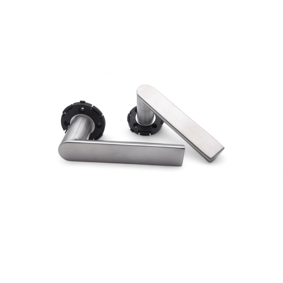Wc Handle Set Dalia WC Lever Handle Set in Silver