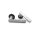 Dalia WC Lever Handle Set in Silver
