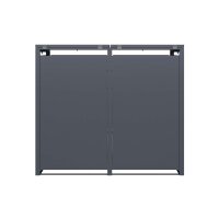 Schartec Wheelie Bin Box Anthracite SMB2-2
