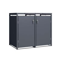 Schartec Wheelie Bin Box Anthracite SMB2-2