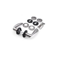 Kerry Stainless Steel Door Handle in Silver