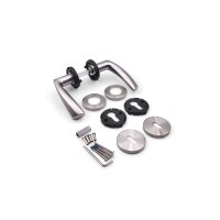 Kerry Stainless Steel Door Handle in Silver
