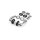 Kerry Stainless Steel Door Handle in Silver