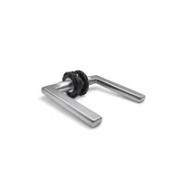 Avery WC Lever Handle Set in Silver