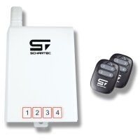 Schartec 4-Channel Universal Wireless Receiver Set incl....