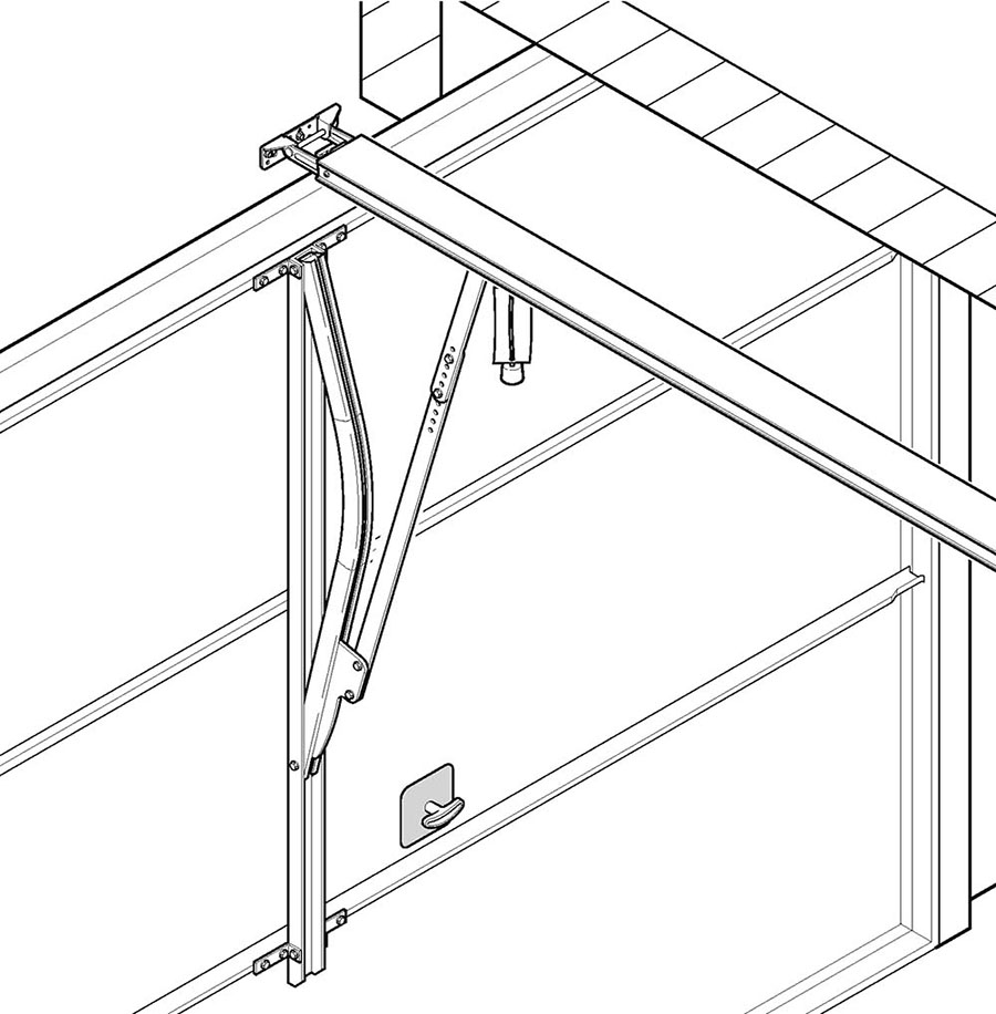 Canopy bow arm details